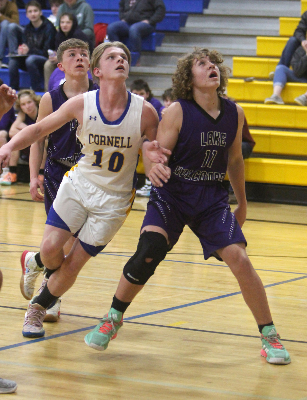 Lake Holcombe at Cornell boys basketball 1-14-22